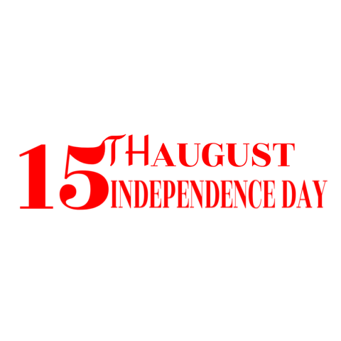 15 august indenpendence day text png download