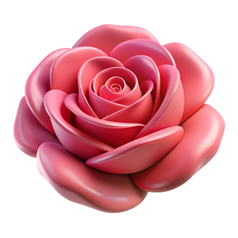 3D Red Rose flower png hd Clipart Images Download