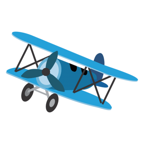 Airplane Vector PNG HD Quality