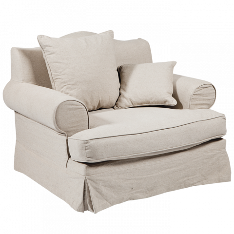 ArmChair Front View PNG Images Download