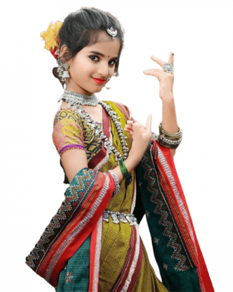 Baby In Indian Traditional Dress Girl PNG Images HD