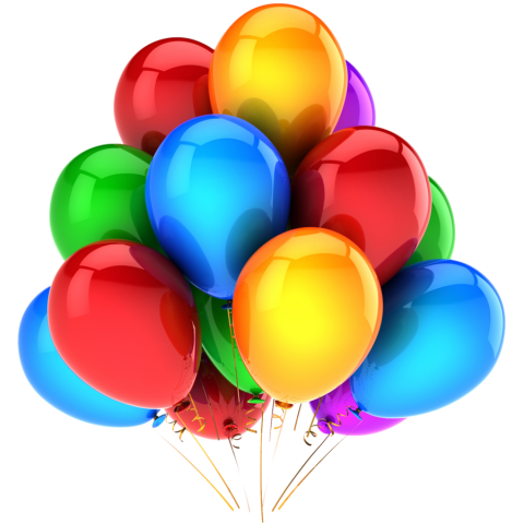 Balloon Bunch Png image Full Hd