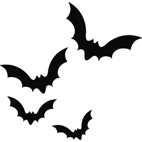 Bat Silhouette Transparent PNG Full HD