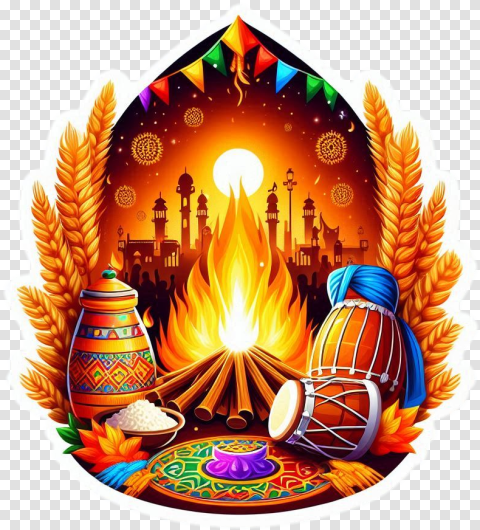 Beautiful India Lohri Png Images For Editing Cb