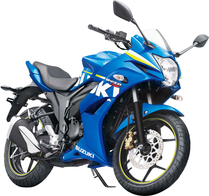 Blue Motorcycle Bike PNG HD Quality