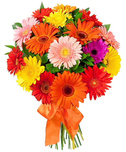 Bouquet Flowers PNG Transparent