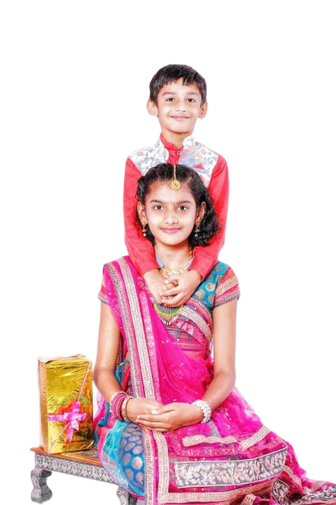 Brother Sister Raksha Bandhan Png images thumbnail