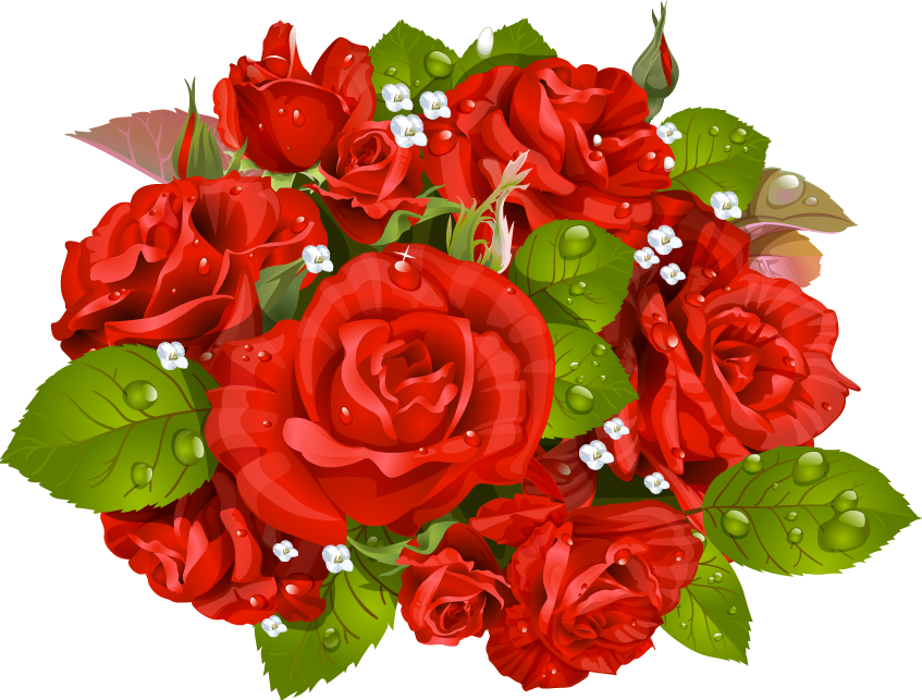 Bunch Of Flowers Images PNG