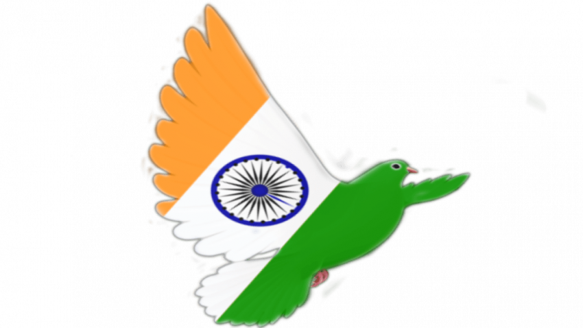 Butterfly Indian Flag Logo Png Images Free Download