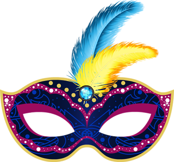 Carnival Face Mask Download Transparent PNG