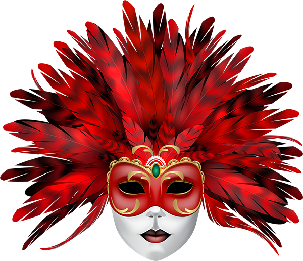 Carnival Mask PNG Transparent Image