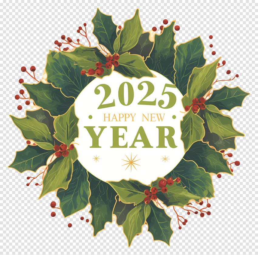 CB Edit New Year 2025 Happy New PNG Edit