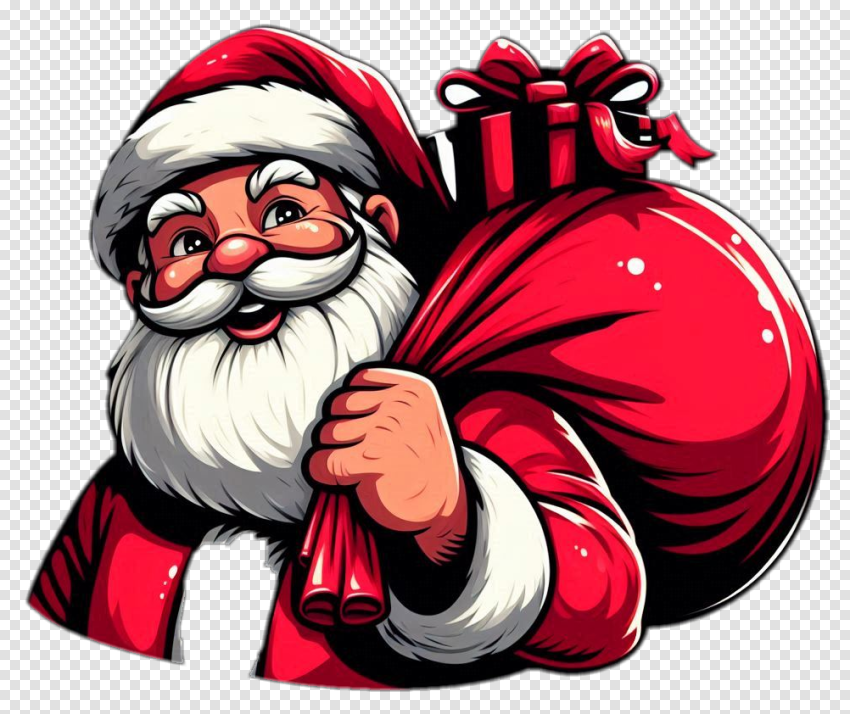 Cb Edit Santa Claus Png For Greeting Cards
