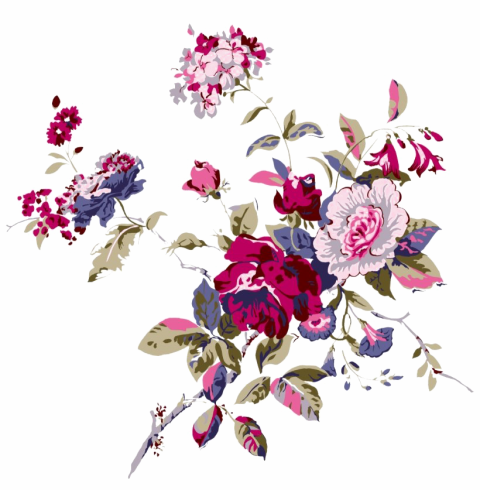Chinese Flower PNG Transparent Image