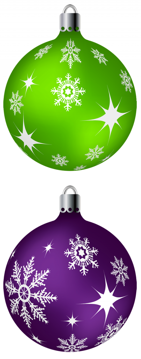 Christmas Baubles PNG Images Full HD