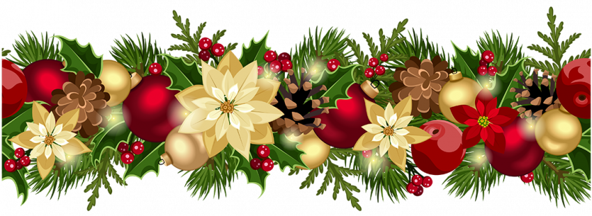 Christmas Garland PNG Images Download