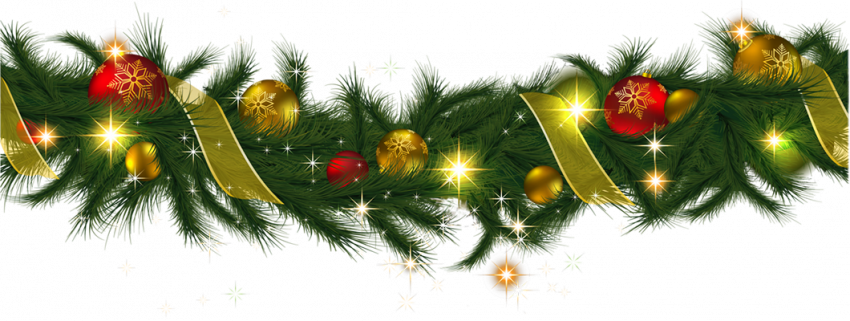 Christmas Garland PNG Images Download HD