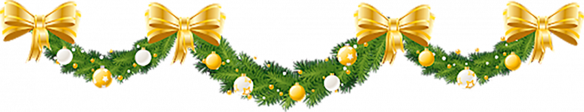 Christmas Garland PNG Images Full HD Download