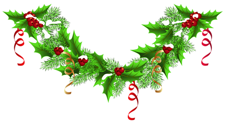 Christmas Garland PNG Images Transparent Background