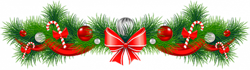 Christmas Garland PNG Images Transparent Background