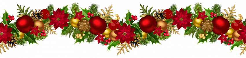 Christmas Garland PNG Images Transparent Background