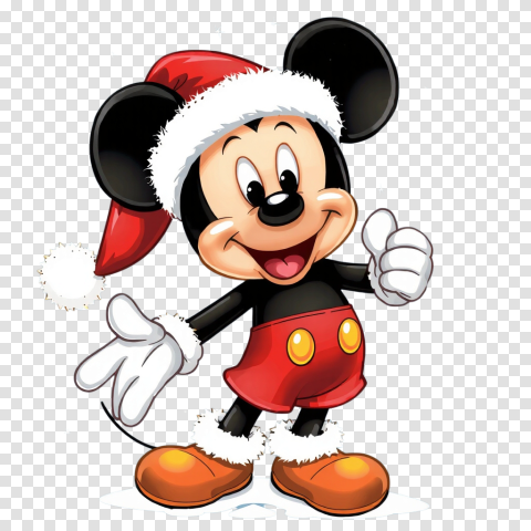 Christmas Mickey Mouse Editing Png Free
