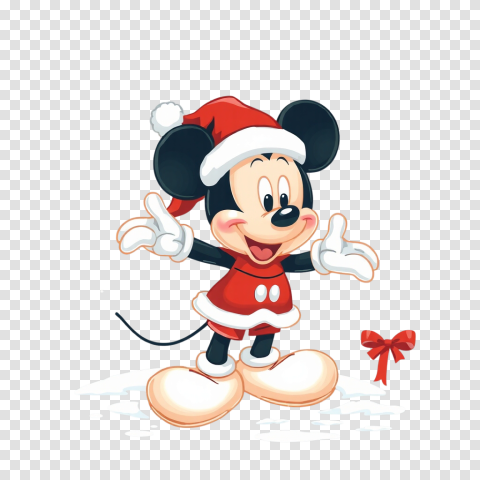 Christmas Mickey Mouse Png For Cb Editing