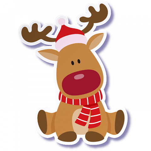 Christmas Reindeer PNG Transparent HD Photo