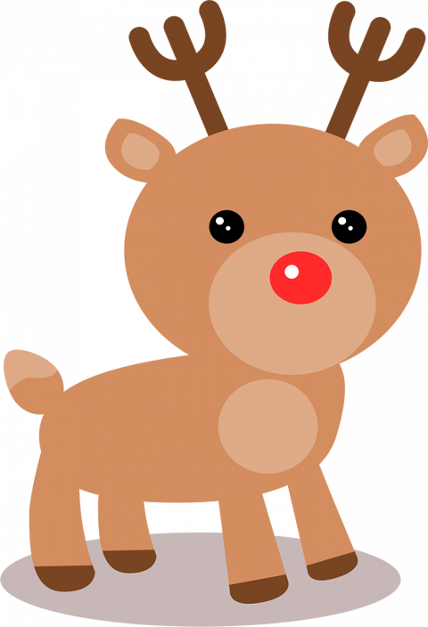 Christmas Reindeer PNG Transparent HD Photo