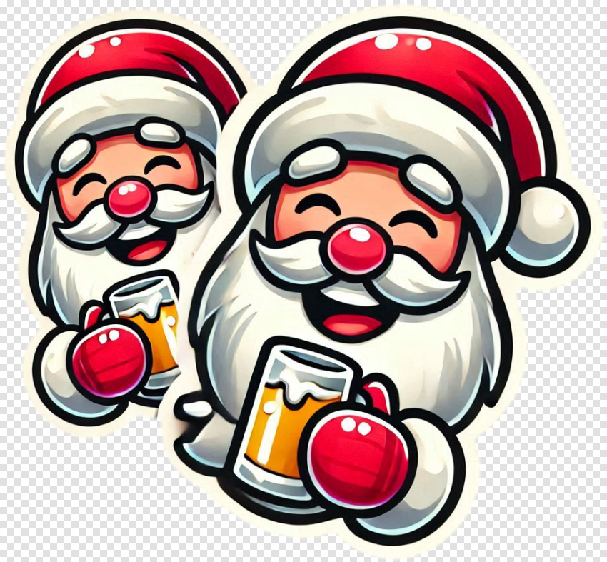 Christmas Smiling Santa Claus Png Decorations