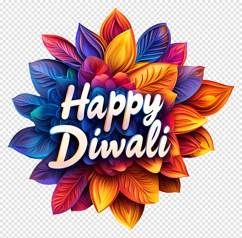 Colorful Free Hd Happy Diwali For Festival Png