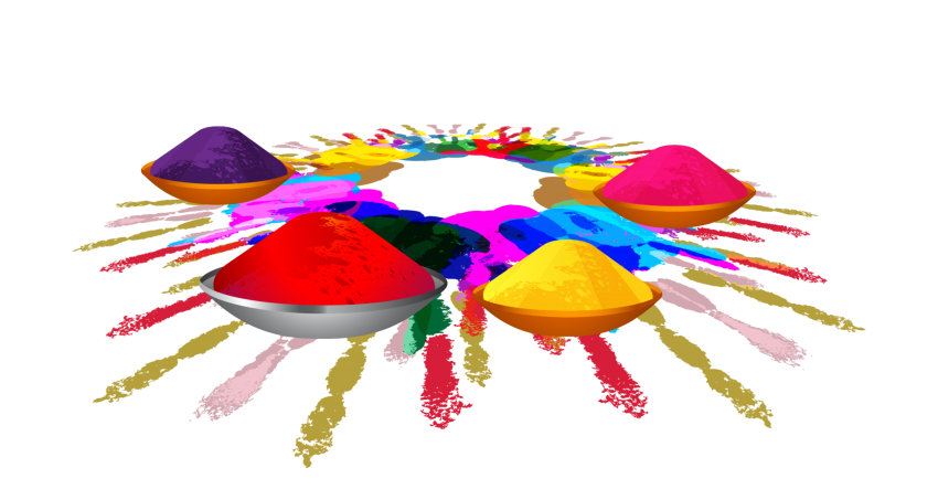 Colorsful Holi PNG Image
