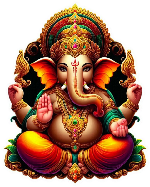 Creative Ganesha png for ganesh Chaturthi event