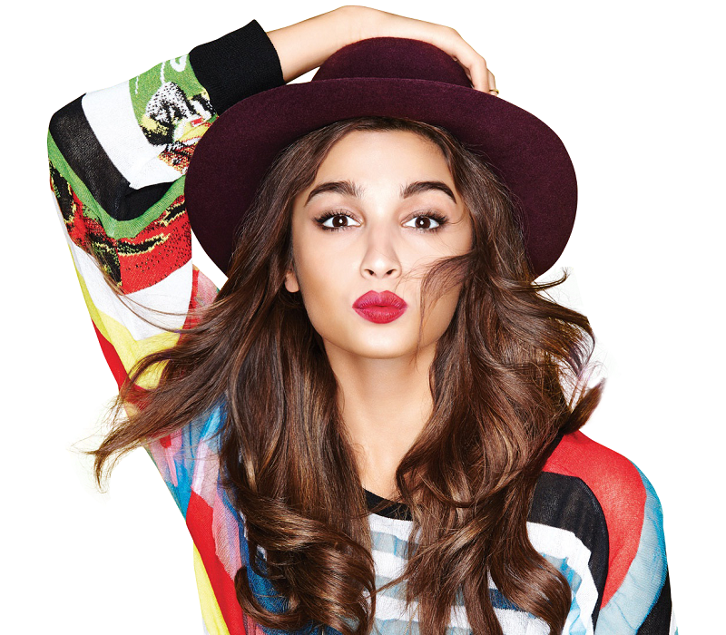Cute Alia Bhatt Face Transparent PNG