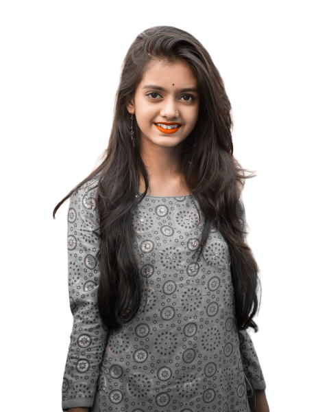 Cute Girls PNG Indian Model For picsart Editing