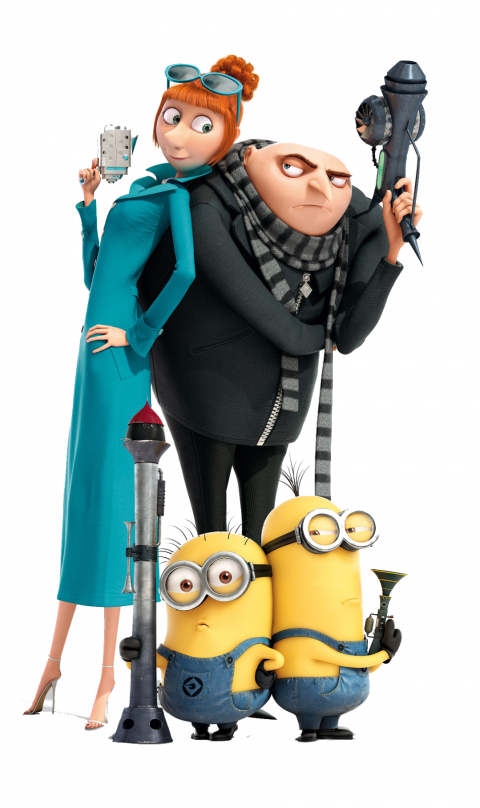 Despicable Me Characters PNG Download Free