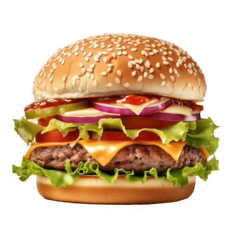 Download Free Ham Burger Png transparent hd background