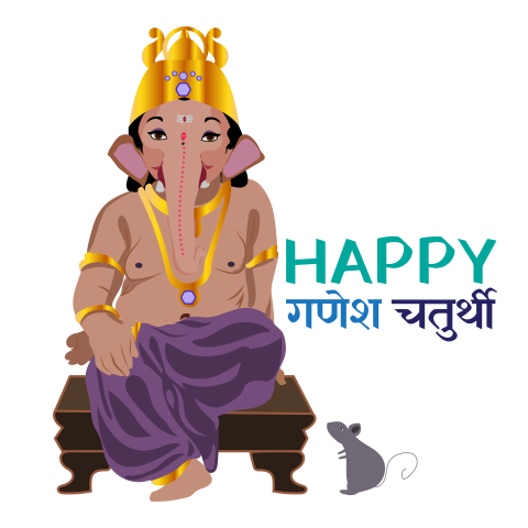 Download Hd Ganesh Chaturthi PNG Image for photo editing