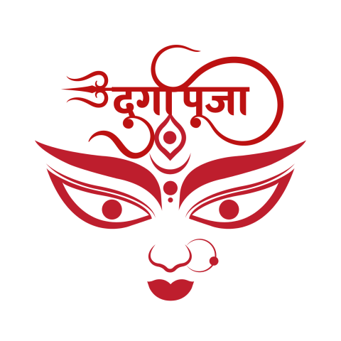 Durga Puja Durga Ashtami Navaratri Dussehra holidays text png Editing