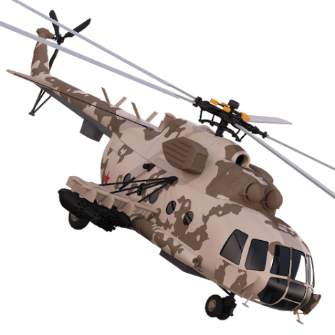 Flying Army Helicopter Download Free PNG