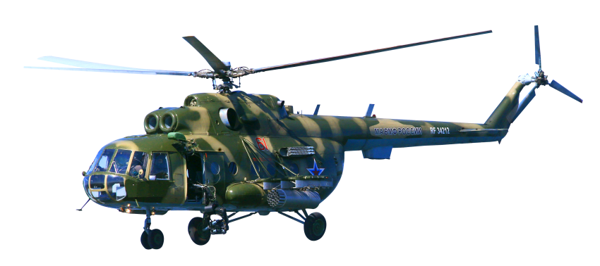 Flying Army Helicopter Transparent PNG