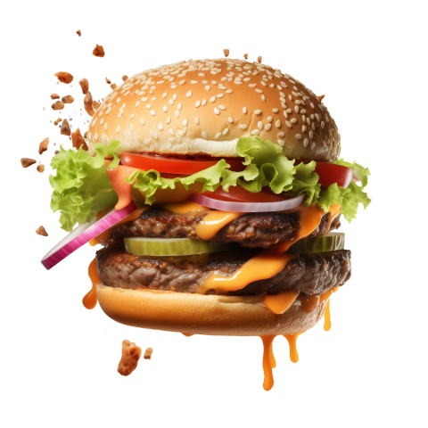 Flying Burger Transparent Png free Stock Clipat photo