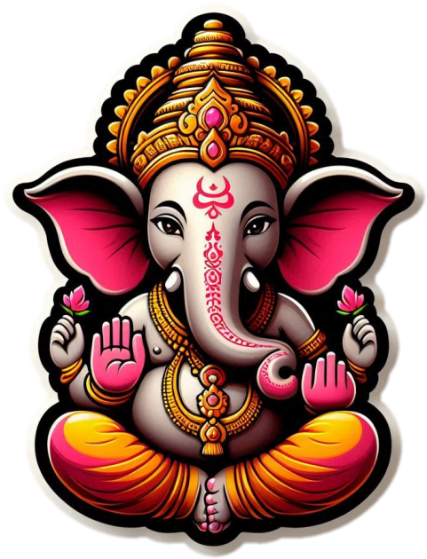 Free download Ganesha png for ganesh Chaturthi banners