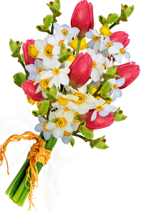Full HD Flowers Bouquet PNG Image