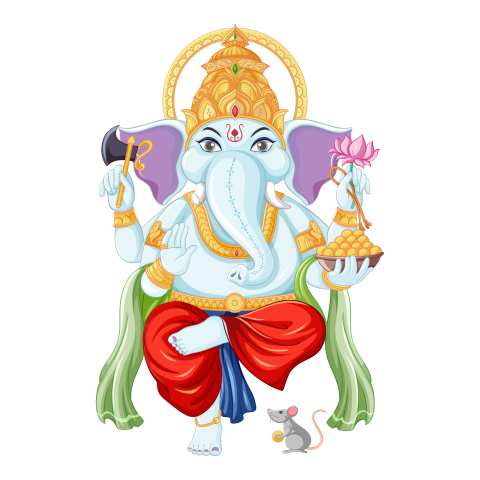 Ganesh Chaturthi PNG Clipart Image for Festive Celebrations