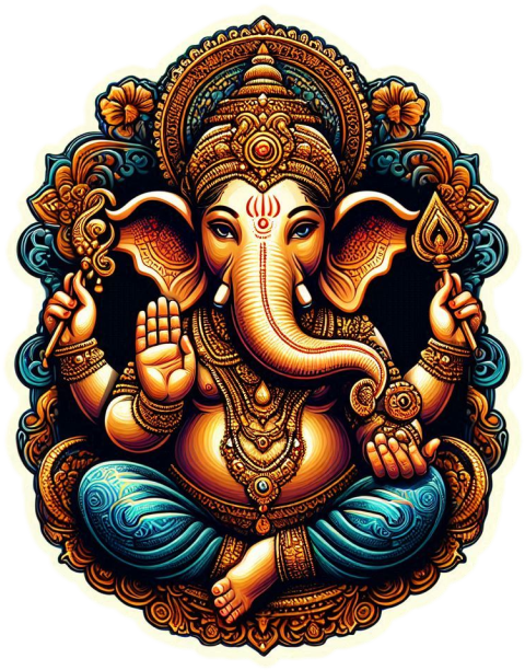 Ganesha png for creating ganesh Chaturthi invitation cards