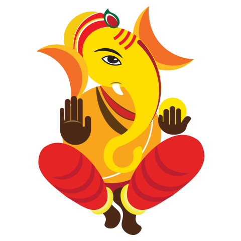 Ganpati colorful Clipart free transparent background Images