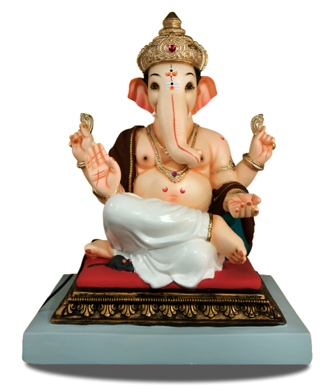 Ganpati Ji Png HD For Ganesh Chaturthi Festive Clipart image