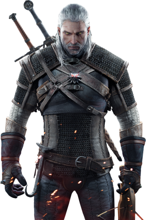 Geralt Of Rivia Transparent Png