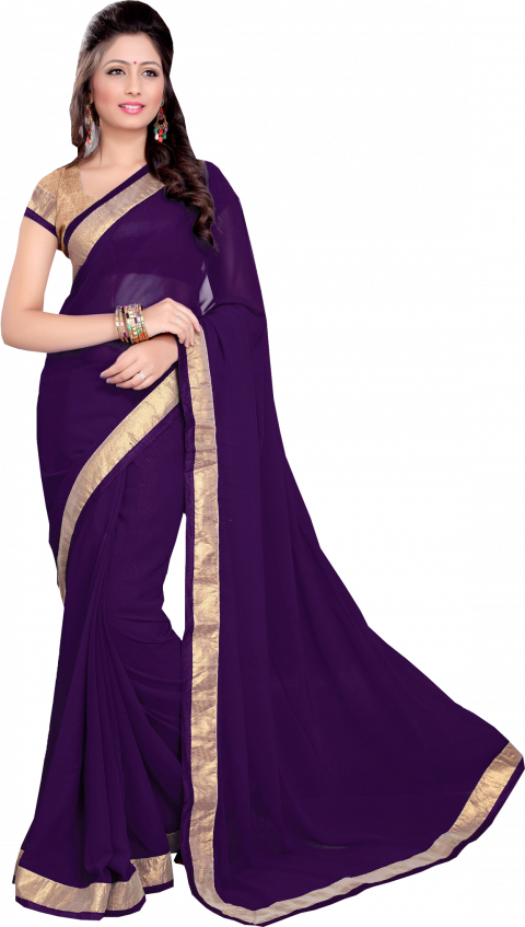 Girl PNG in Saree Free Download New